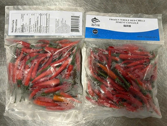 Nông sản cấp đông Nông sản cấp đông